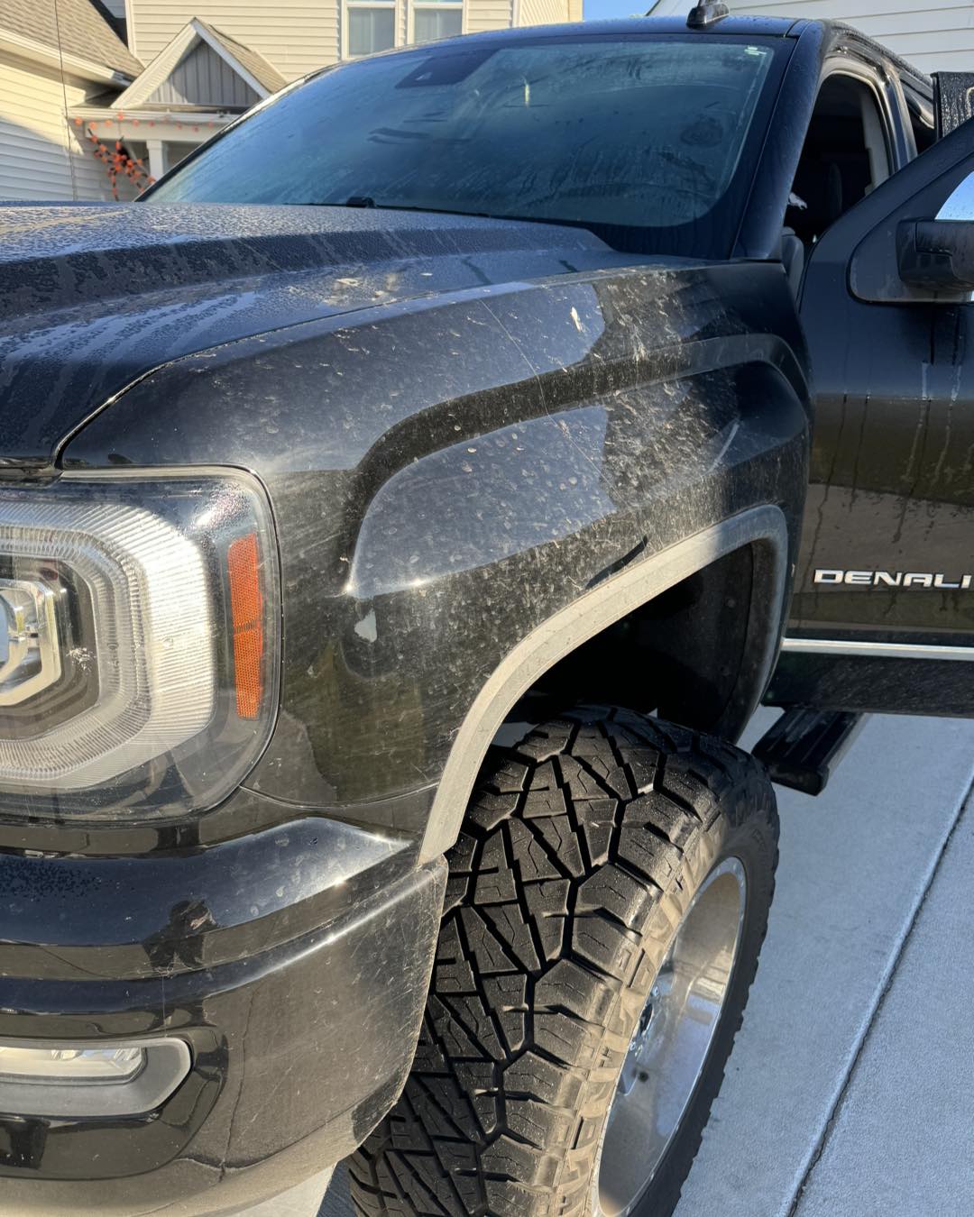 Dirty truck before detail